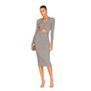 JONATHAN SIMKHAI Kim Midi Dress | Size Small